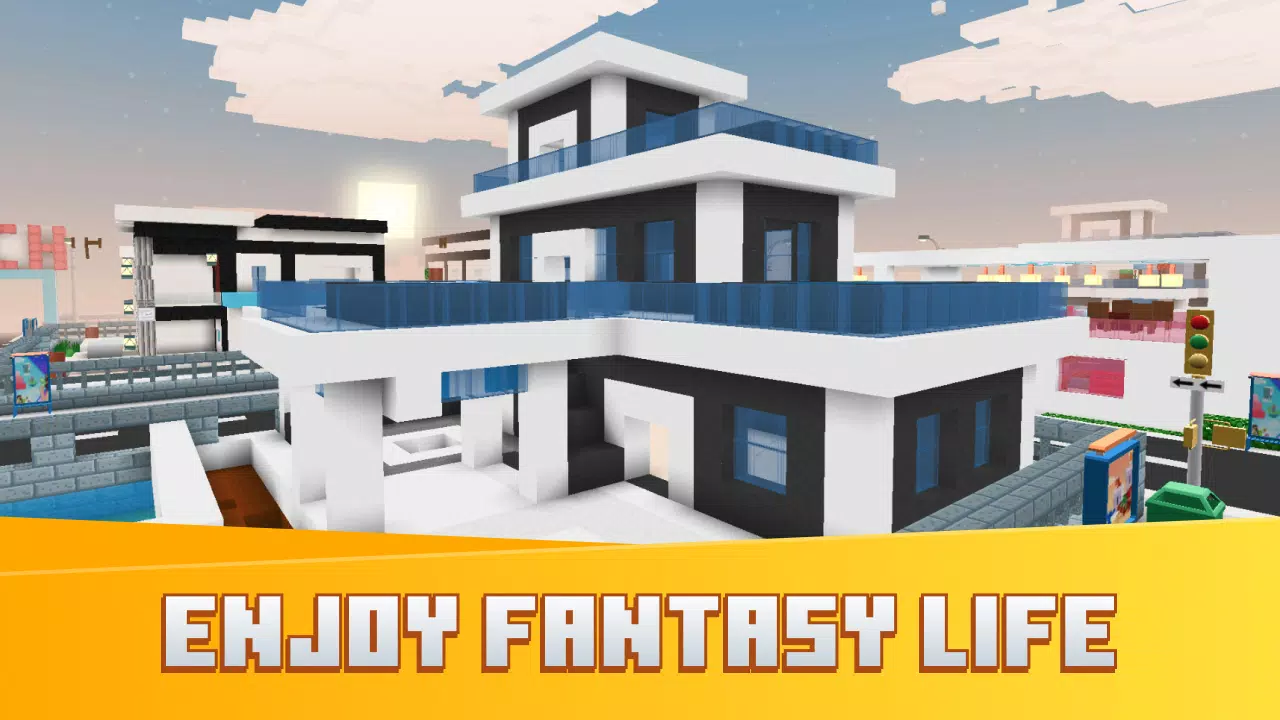 Village City Life Building Captura de tela 3
