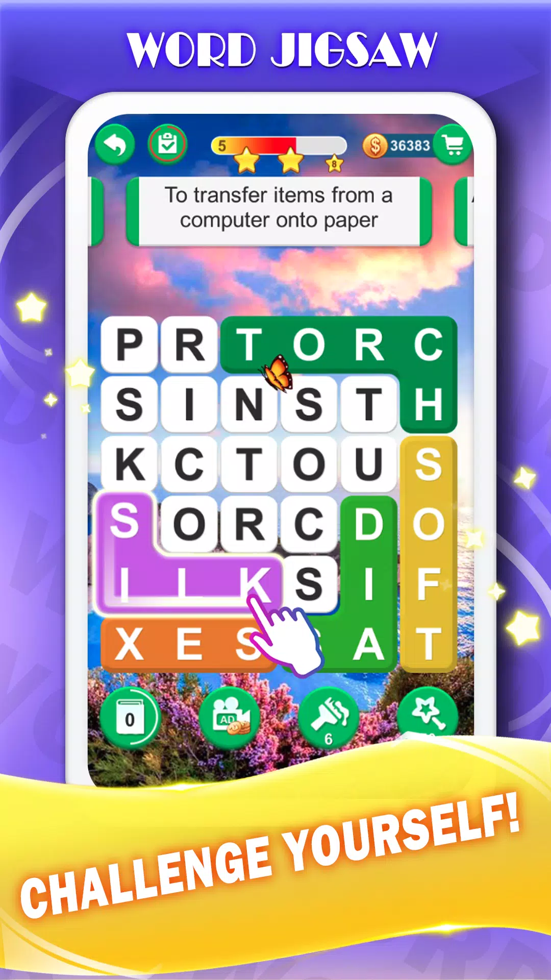 Word Jigsaw Puzzle スクリーンショット 0
