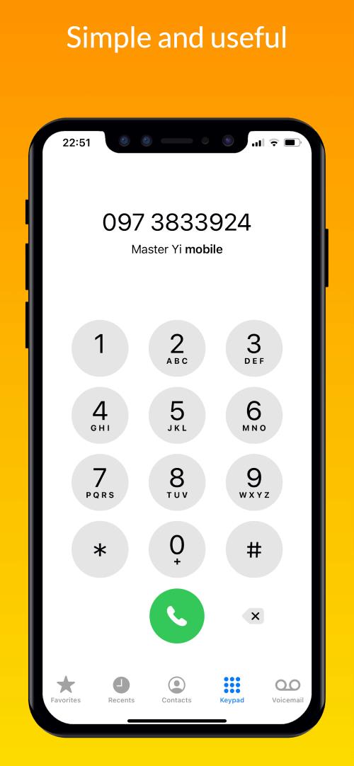 iCall OS 18 – Phone 15 Call 스크린샷 1