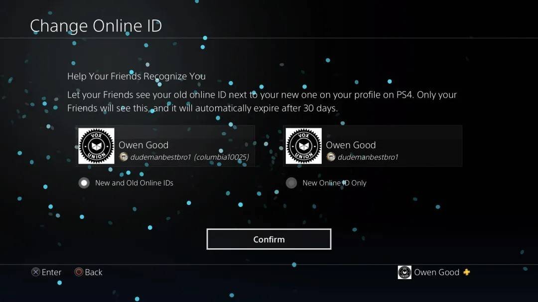 Cambiare il tuo nome utente su PlayStation