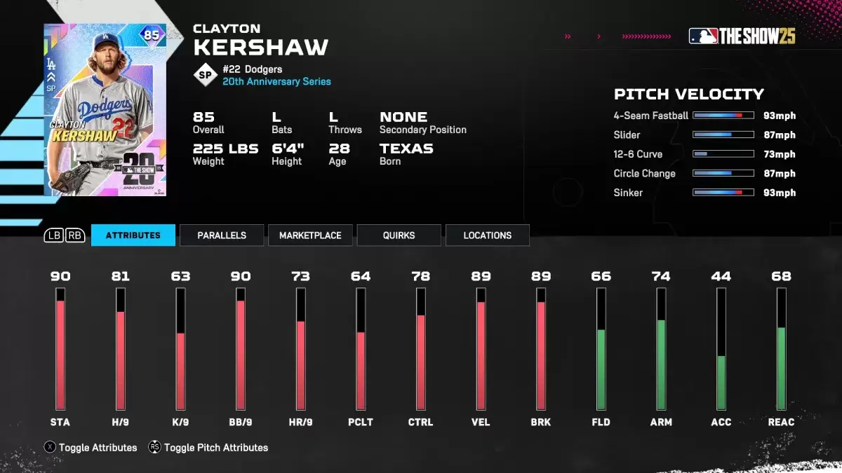 MLB में क्लेटन Kershaw डायमंड राजवंश कार्ड शो 25
