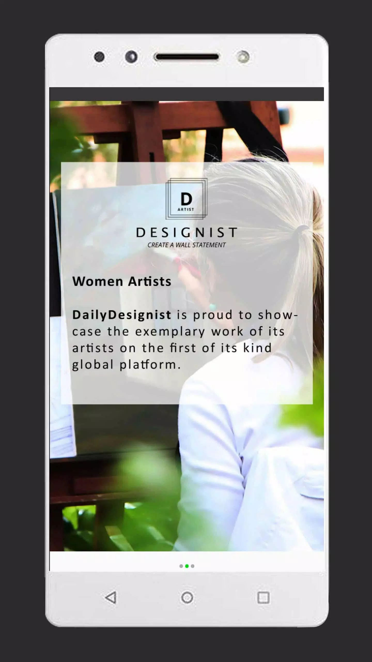 DailyDesignist Artists 스크린샷 1