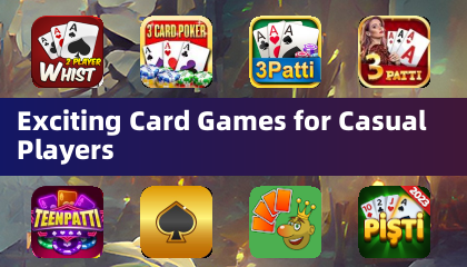Emozionanti giochi di carte per giocatori occasionali