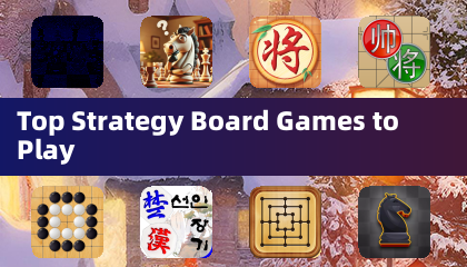 Top Strategy Board Games to Play