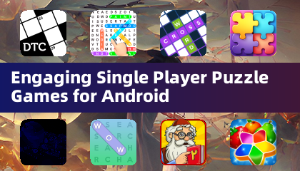 Android için tek oyunculu bulmaca oyunları