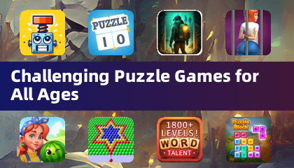 Desafiando jogos de quebra -cabeça para todas as idades