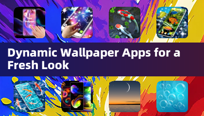 Dynamische Tapeten -Apps für einen frischen Look