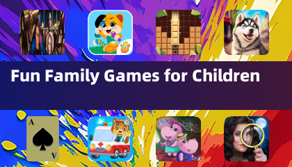 어린이를 위한 즐거운 가족 게임