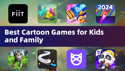 最适合儿童和家庭的卡通游戏