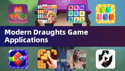 Moderne Draughts-Spiele-Apps