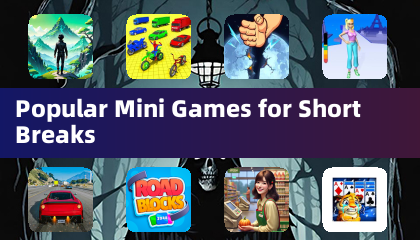 Popular Mini Games for Short Breaks