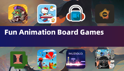 Unterhaltsame Animations-Brettspiele