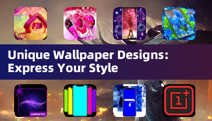 Conceptions uniques de fond d'écran : Exprimez votre style