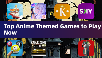 Top Anime Themed Games to Play Now