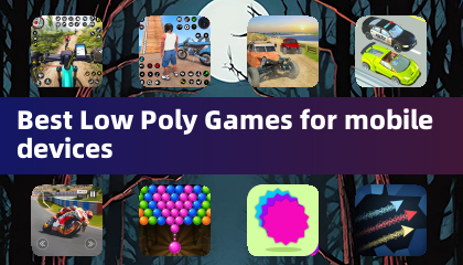 Лучшие игры в стиле низкой полигональной графики для мобильных устройств