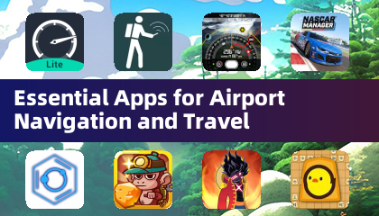 Wichtige Apps für die Navigation im Flughafen und Reisen