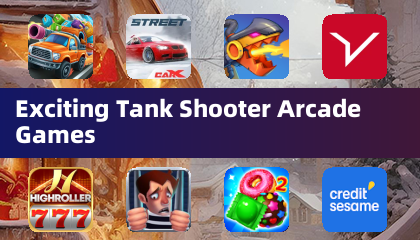 刺激的坦克射擊街機遊戲