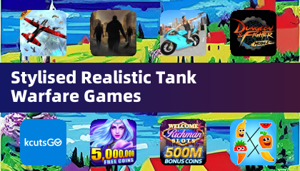 Juegos de guerra de tanques estilizados y realistas
